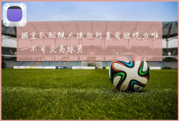 掘金队酝酿大换血约基奇被视为唯一不可交易球员